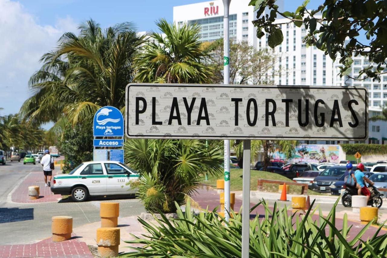 Hermoso Studio Con Alberca Zona Hoteles Cancun Cancún Exteriör bild